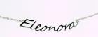Girocollo con nome in argento Cod 0016810